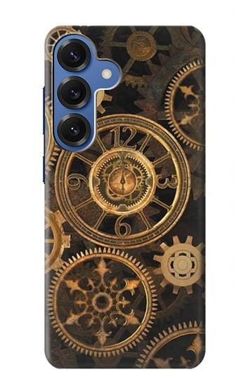 W3442 Clock Gear Case Cover Custodia e Flip Case per Samsung Galaxy S25