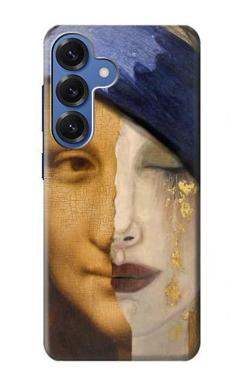 W3853 Mona Lisa Gustav Klimt Vermeer Case Cover Custodia e Flip Case per Samsung Galaxy S25