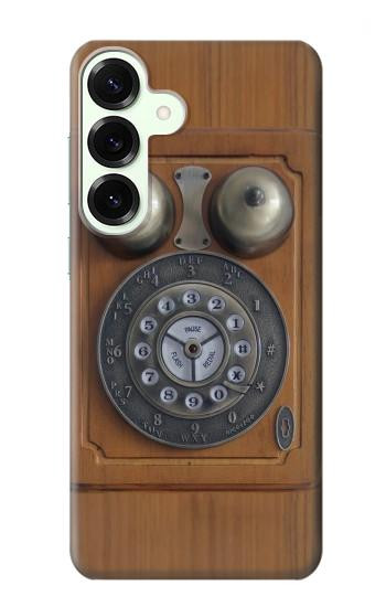 W3146 Antique Wall Retro Dial Phone Case Cover Custodia e Flip Case per Samsung Galaxy S25 Plus