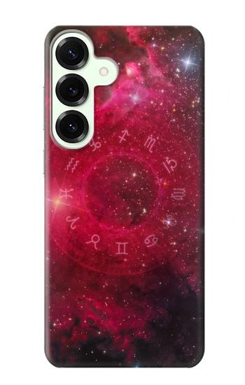 W3368 Zodiac Red Galaxy Case Cover Custodia e Flip Case per Samsung Galaxy S25 Plus