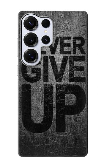 W3367 Never Give Up Case Cover Custodia e Flip Case per Samsung Galaxy S25 Ultra