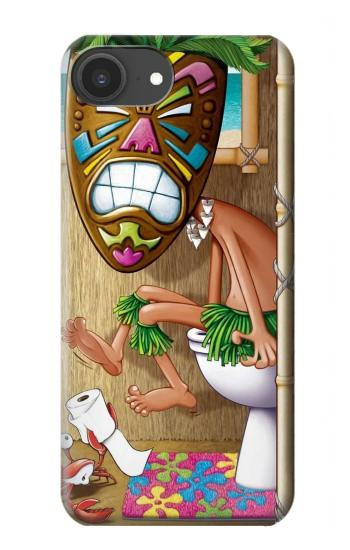W1702 Tiki Man Toilet Case Cover Custodia e Flip Case per iPhone 16e