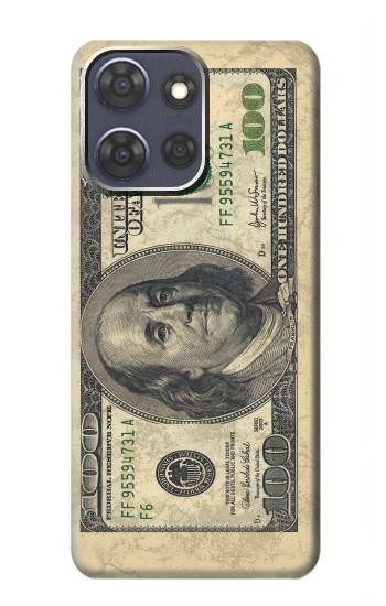 W0702 Money Dollars Case Cover Custodia e Flip Case per Motorola Moto G Power (2025)
