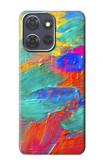 W2942 Brush Stroke Painting Case Cover Custodia e Flip Case per Motorola Moto G Power (2025)