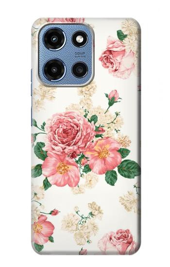 W1859 Rose Pattern Case Cover Custodia e Flip Case per Motorola Moto G 5G (2025) W1859 Rose Pattern Case Cover Custodia e Flip Case per Motorola Moto G 5G (2025)