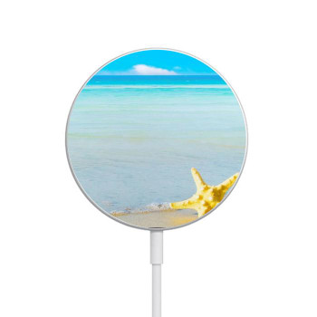 W0911 Relax at the Beach Caricabatterie wireless magnetico con MagSafe 15W per iPhone 16 15 14 13 12