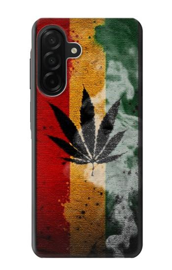 W3890 Reggae Rasta Flag Smoke Case Cover Custodia e Flip Case per Samsung Galaxy A26