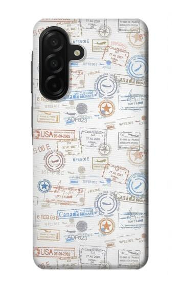 W3903 Travel Stamps Case Cover Custodia e Flip Case per Samsung Galaxy A26