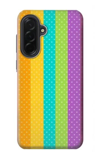 W3678 Colorful Rainbow Vertical Case Cover Custodia e Flip Case per Samsung Galaxy A36 W3678 Colorful Rainbow Vertical Case Cover Custodia e Flip Case per Samsung Galaxy A36