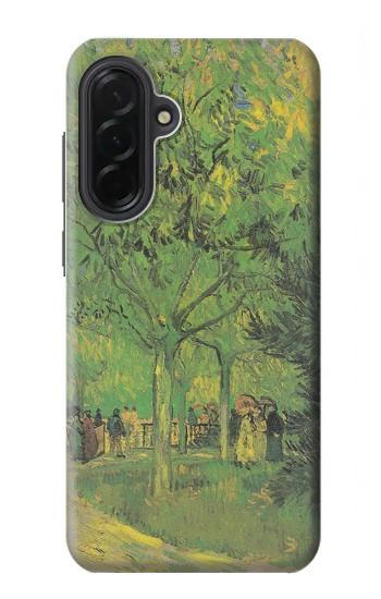 W3748 Van Gogh A Lane in a Public Garden Case Cover Custodia e Flip Case per Samsung Galaxy A36