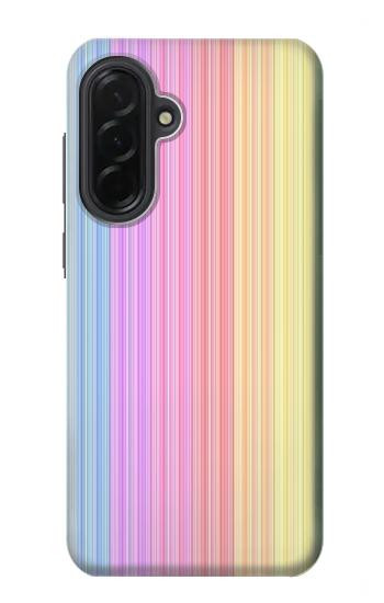 W3849 Colorful Vertical Colors Case Cover Custodia e Flip Case per Samsung Galaxy A36