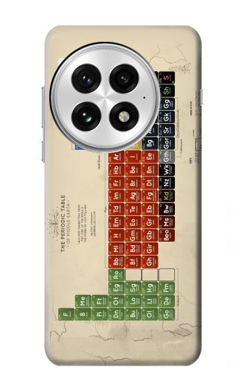 W1695 The Periodic Table of Middle Earth Case Cover Custodia e Flip Case per OnePlus 13