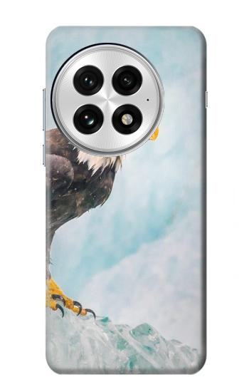 W3843 Bald Eagle On Ice Case Cover Custodia e Flip Case per OnePlus 13