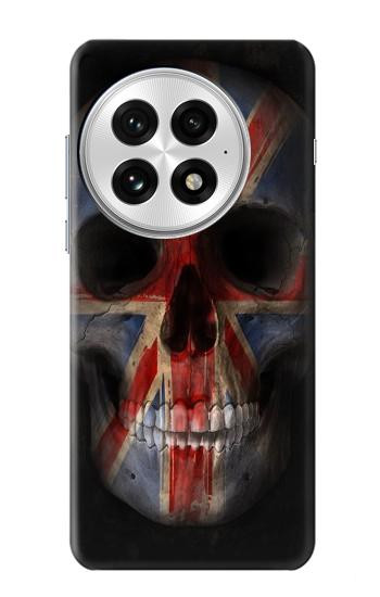 W3848 United Kingdom Flag Skull Case Cover Custodia e Flip Case per OnePlus 13