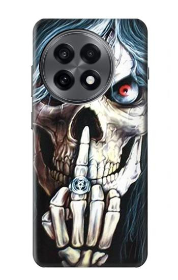 W0222 Skull Pentagram Case Cover Custodia e Flip Case per OnePlus 13R
