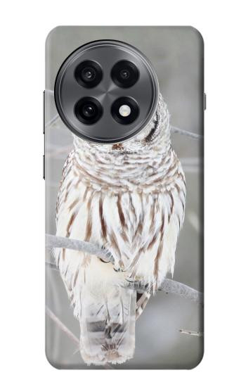 W1566 Snowy Owl White Owl Case Cover Custodia e Flip Case per OnePlus 13R