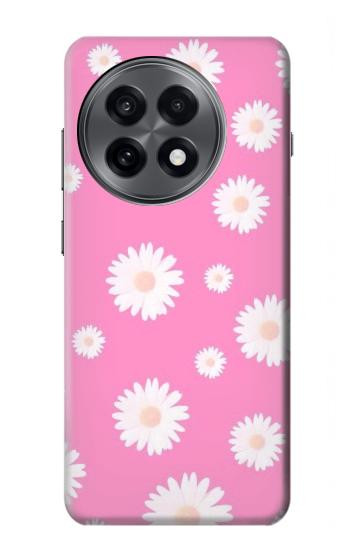 W3500 Pink Floral Pattern Case Cover Custodia e Flip Case per OnePlus 13R