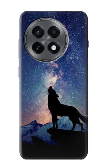 W3555 Wolf Howling Million Star Case Cover Custodia e Flip Case per OnePlus 13R