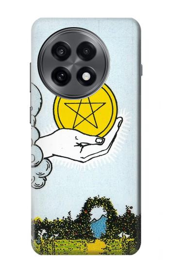 W3722 Tarot Card Ace of Pentacles Coins Case Cover Custodia e Flip Case per OnePlus 13R
