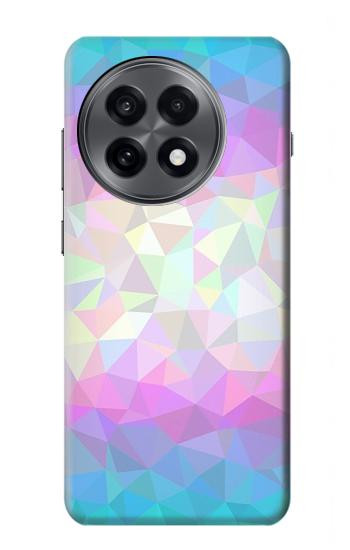 W3747 Trans Flag Polygon Case Cover Custodia e Flip Case per OnePlus 13R