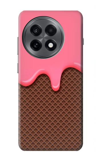 W3754 Strawberry Ice Cream Cone Case Cover Custodia e Flip Case per OnePlus 13R