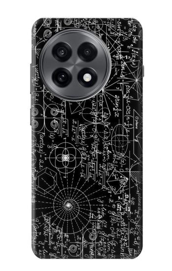 W3808 Mathematics Blackboard Case Cover Custodia e Flip Case per OnePlus 13R