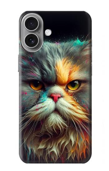 W3971 Cat Painted Color Case Cover Custodia e Flip Case per iPhone 16 plus W3971 Cat Painted Color Case Cover Custodia e Flip Case per iPhone 16 plus