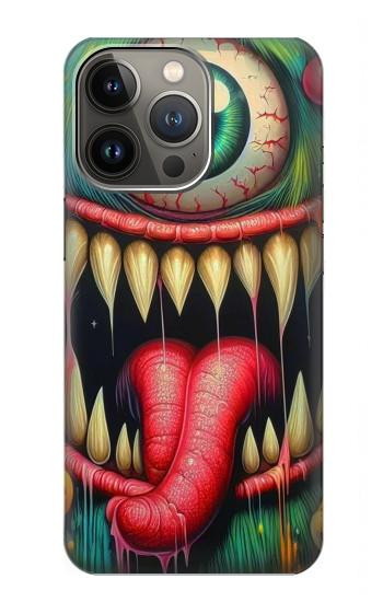 W4000 Monster Graffiti Wall Art Case Cover Custodia e Flip Case per iPhone 13