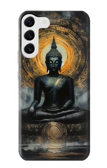 W3968 Black Buddha Case Cover Custodia e Flip Case per Samsung Galaxy S23 Plus