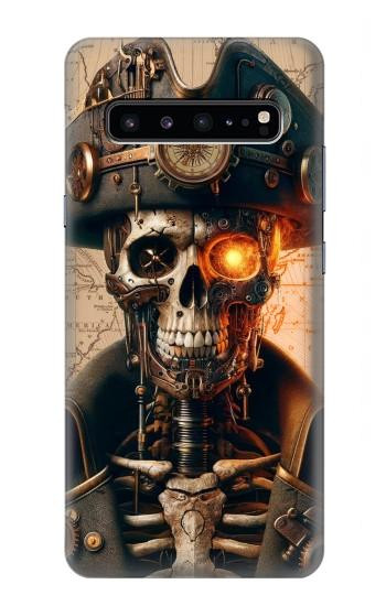 W4018 Steampunk Pirate Skull Case Cover Custodia e Flip Case per Samsung Galaxy S10 5G