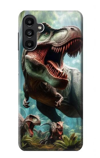 W4021 T-rex Dinosaur Jurassic Case Cover Custodia e Flip Case per Samsung Galaxy A13 5G