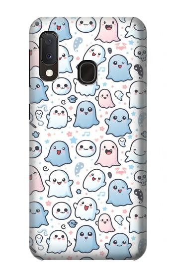 W4013 Seamless Cute Ghost Pattern Case Cover Custodia e Flip Case per Samsung Galaxy A20e W4013 Seamless Cute Ghost Pattern Case Cover Custodia e Flip Case per Samsung Galaxy A20e