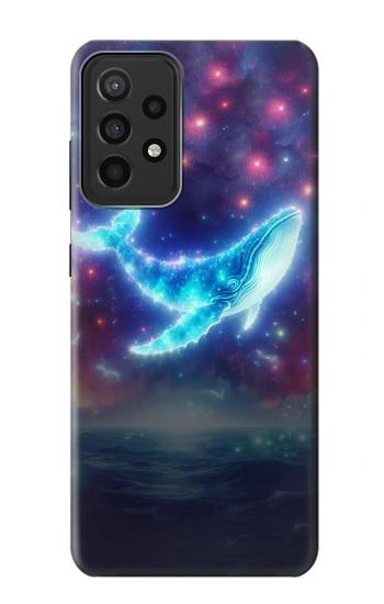 W3982 Dream Whale Colorful Nebula Case Cover Custodia e Flip Case per Samsung Galaxy A52s 5G