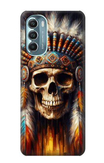 W4016 Native Skull Case Cover Custodia e Flip Case per Motorola Moto G Stylus 5G (2022)