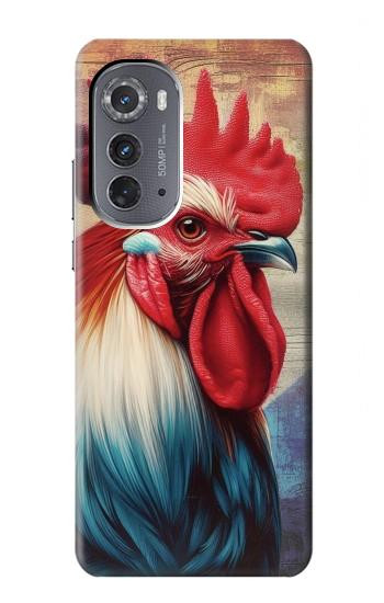 W3987 French Rooster Case Cover Custodia e Flip Case per Motorola Edge (2022)