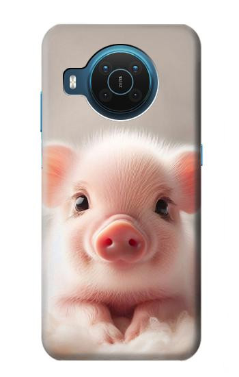 W3979 Cute Baby Pig Case Cover Custodia e Flip Case per Nokia X20