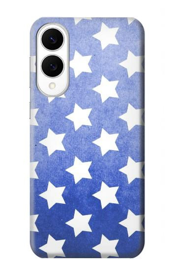 W2481 Star Pattern Case Cover Custodia e Flip Case per Samsung Galaxy S25 Edge