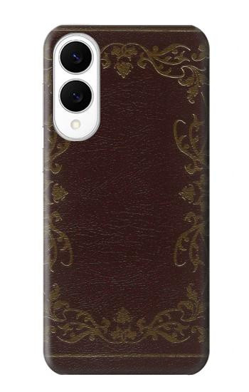 W3553 Vintage Book Cover Case Cover Custodia e Flip Case per Samsung Galaxy S25 Edge