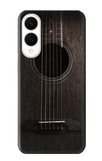 W3834 Old Woods Black Guitar Case Cover Custodia e Flip Case per Samsung Galaxy S25 Edge