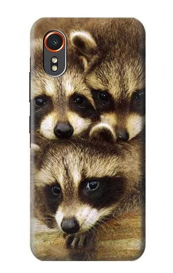 W0977 Baby Raccoons Case Cover Custodia e Flip Case per Samsung Galaxy XCover7