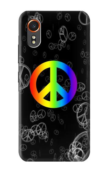W2356 Peace Sign Case Cover Custodia e Flip Case per Samsung Galaxy XCover7