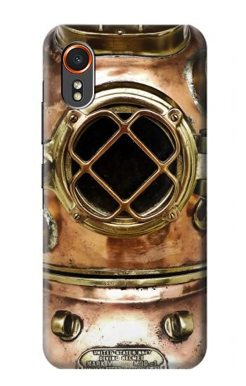 W2412 Vintage Deep Sea Diving Helmet Case Cover Custodia e Flip Case per Samsung Galaxy XCover7