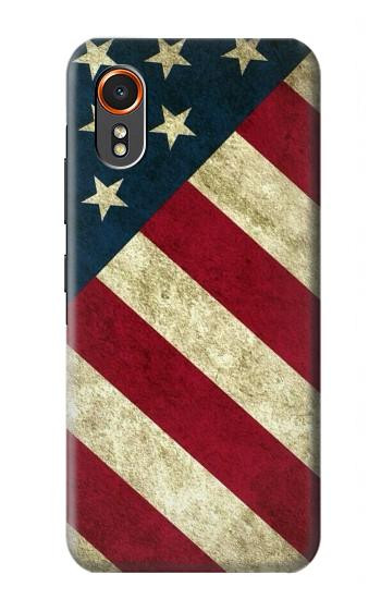 W3295 US National Flag Case Cover Custodia e Flip Case per Samsung Galaxy XCover7