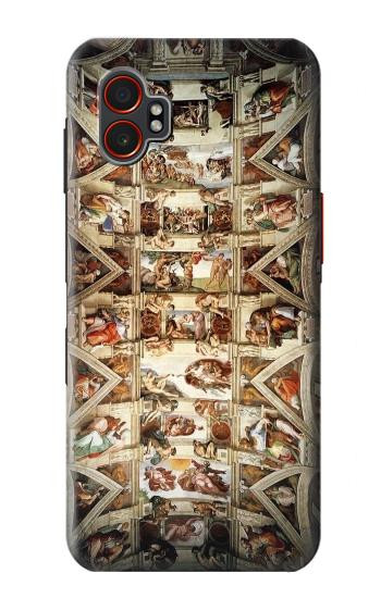 W0177 Michelangelo Chapel ceiling Case Cover Custodia e Flip Case per Samsung Galaxy XCover7 Pro