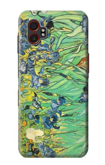 W0210 Van Gogh Irises Case Cover Custodia e Flip Case per Samsung Galaxy XCover7 Pro