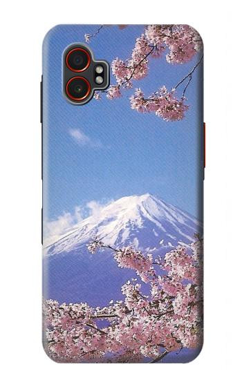 W1060 Mount Fuji Sakura Cherry Blossom Case Cover Custodia e Flip Case per Samsung Galaxy XCover7 Pro