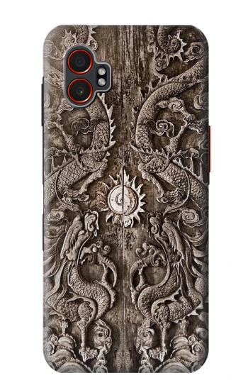 W3395 Dragon Door Case Cover Custodia e Flip Case per Samsung Galaxy XCover7 Pro