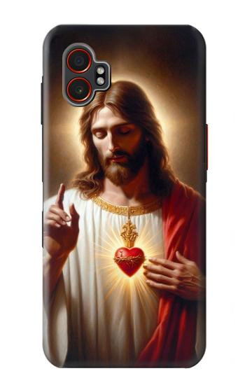 W3997 Jesus Christ Case Cover Custodia e Flip Case per Samsung Galaxy XCover7 Pro