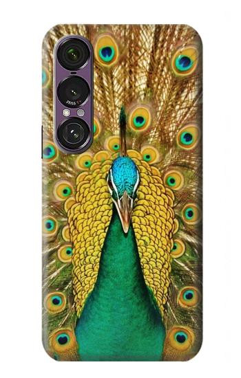 W0513 Peacock Case Cover Custodia e Flip Case per Sony Xperia 1 VII
