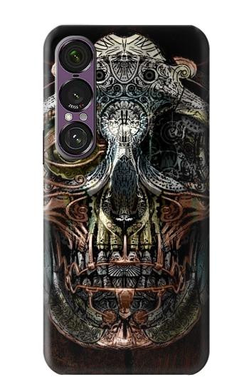 W1685 Steampunk Skull Head Case Cover Custodia e Flip Case per Sony Xperia 1 VII